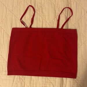 Red Women's Stretchy Tank